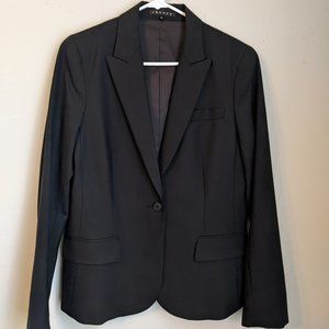 Theory Suit- Black - Gabe B Blazer and Pants - Size 12